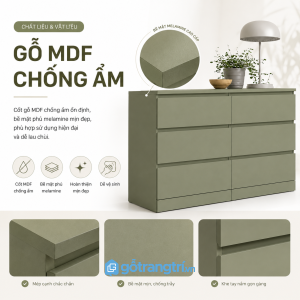Chất liệu bền đẹp, sử dụng lâu dài