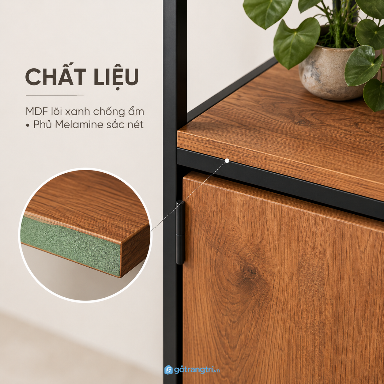 Chất liệu bền đẹp, sử dụng ổn định lâu dài