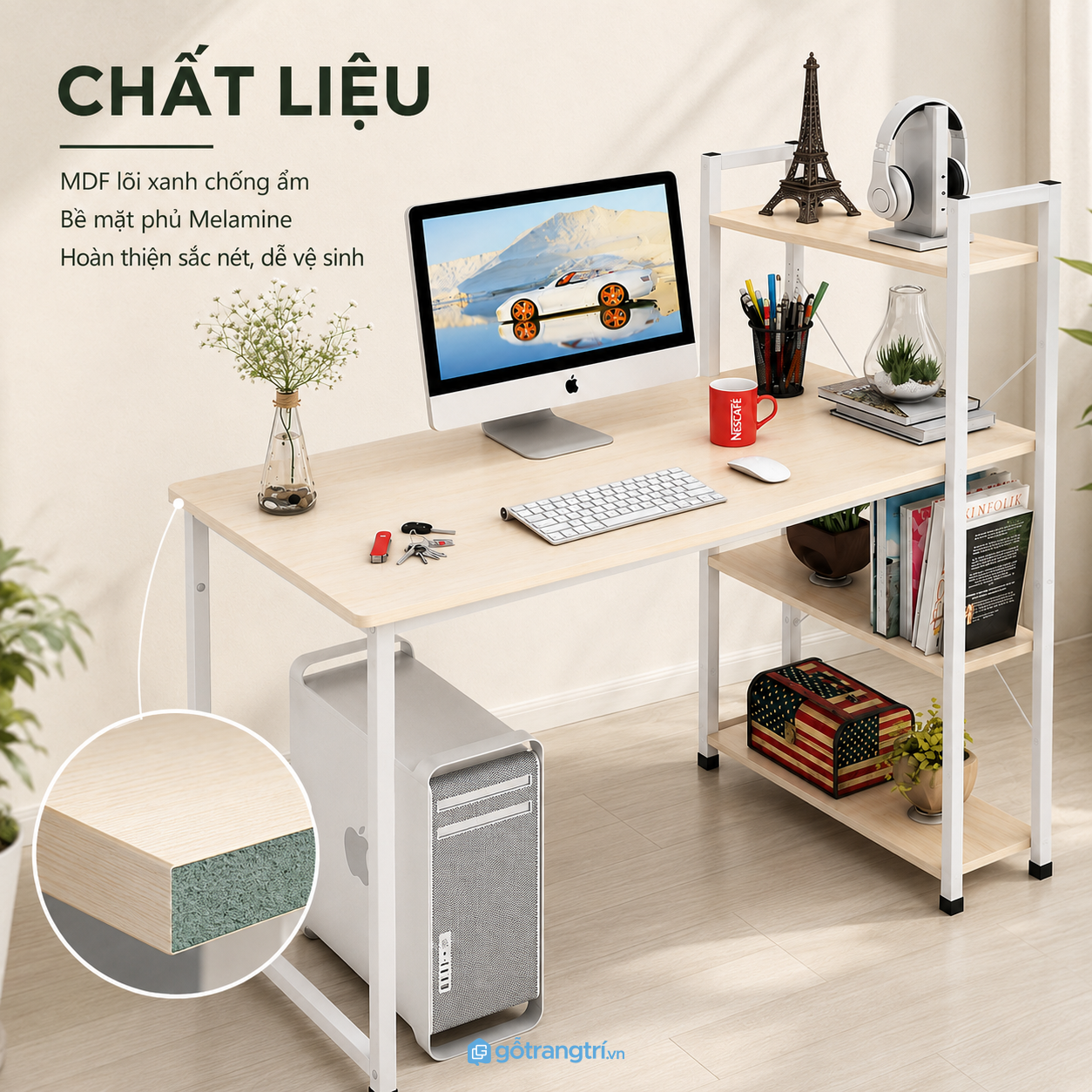 Chất liệu bền đẹp, sử dụng ổn định lâu dài Chất liệu bền đẹp, sử dụng ổn định lâu dài
