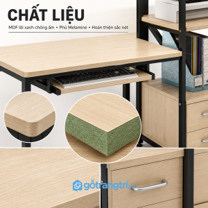 Chất liệu chắc chắn, bền đẹp trong quá trình sử dụng