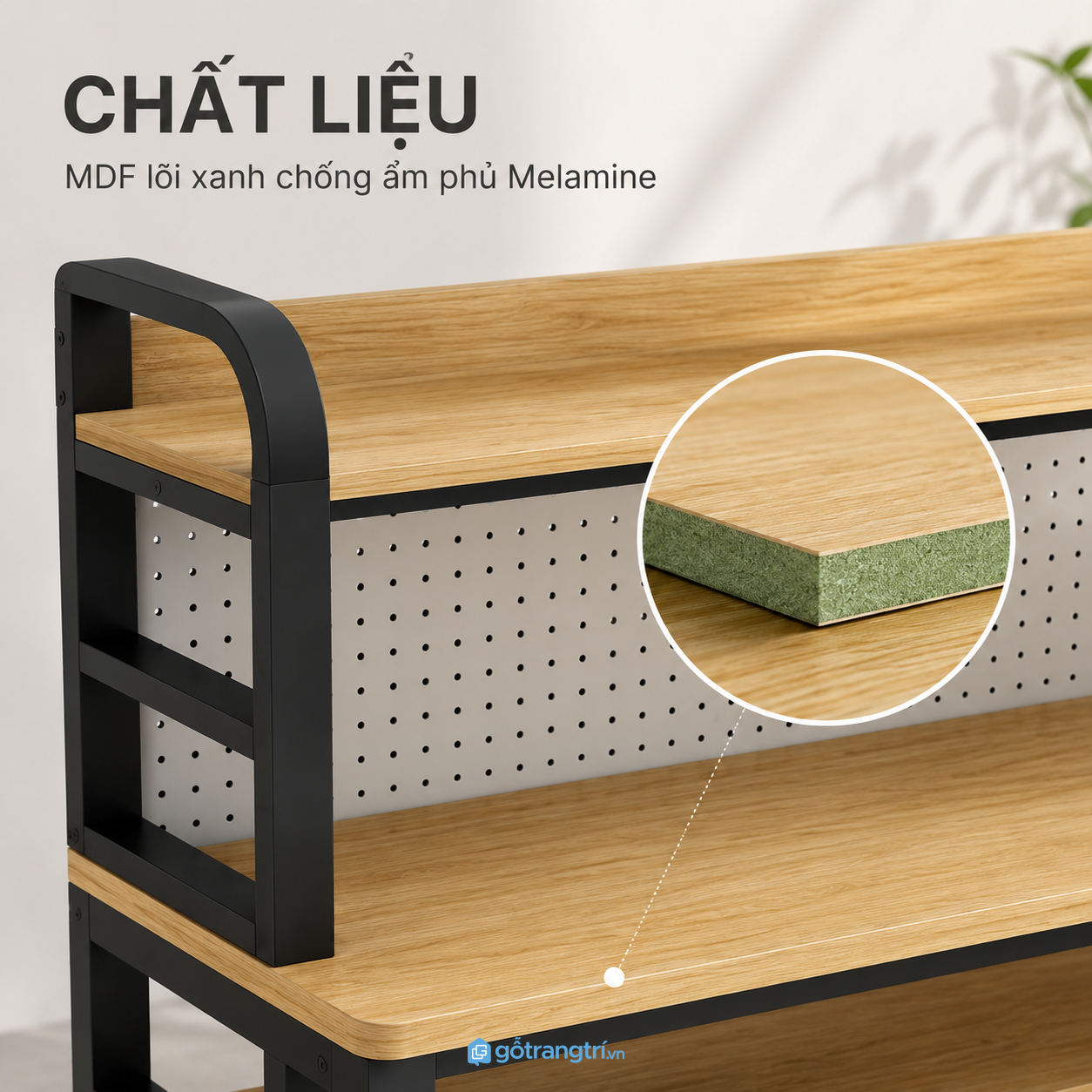 Chất liệu chắc chắn cho nhu cầu sử dụng lâu dài