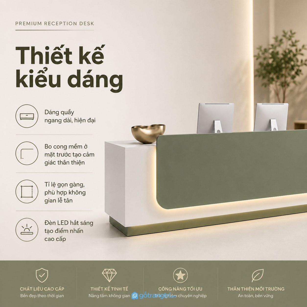 Công năng đáp ứng nhu cầu làm việc hằng ngày Công năng đáp ứng nhu cầu làm việc hằng ngày