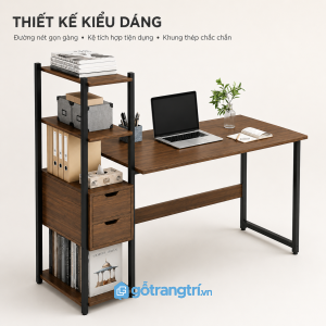 Dễ bố trí trong phòng ngủ và phòng làm việc