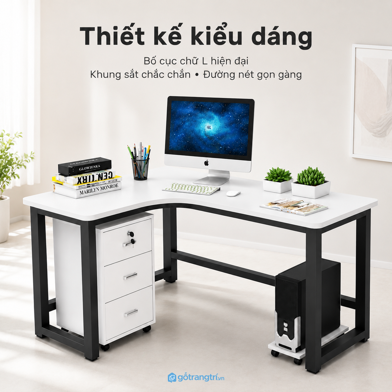 Dễ kết hợp với nhiều không gian nội thất