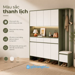 Dễ phối hợp với căn hộ hiện đại và nhà phố