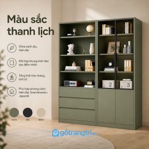 Dễ phối hợp với phòng khách, phòng làm việc