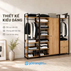 Dễ phối hợp với phòng ngủ và khu thay đồ