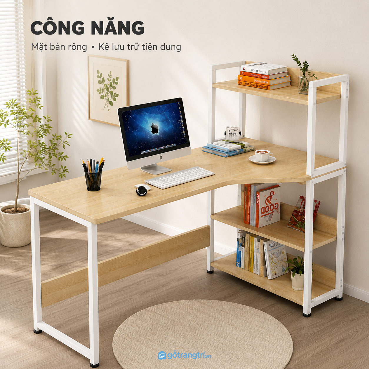 Hệ kệ nhiều tầng giúp phân loại đồ dùng Hệ kệ nhiều tầng giúp phân loại đồ dùng