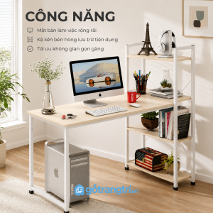 Kệ nhiều tầng giúp tối ưu không gian lưu trữ