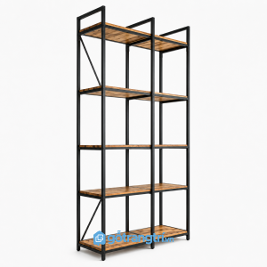 Kệ trưng bày khung sắt 1m 5 tầng GHS-1018 - hình ảnh thực tế 1