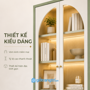 Kết hợp lưu trữ và trưng bày trong cùng một sản phẩm