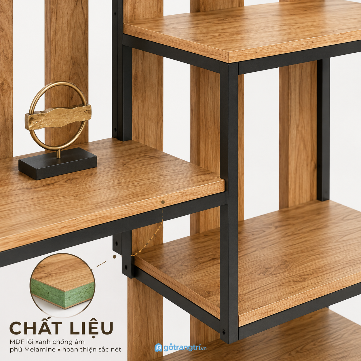 Không gian lưu trữ linh hoạt và dễ sắp xếp