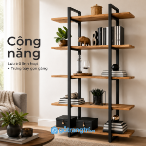 Không gian lưu trữ rộng rãi và linh hoạt