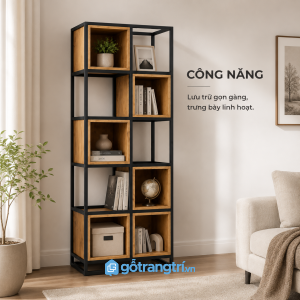 Không gian lưu trữ rộng rãi và linh hoạt