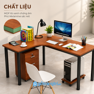 Khung kim loại chắc chắn, bề mặt dễ chăm sóc
