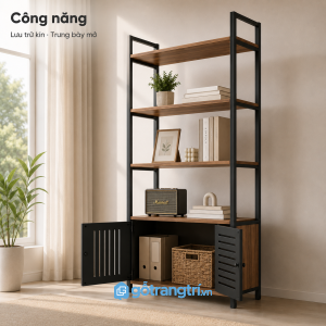 Khung sắt sơn tĩnh điện chắc chắn, mặt gỗ bền đẹp