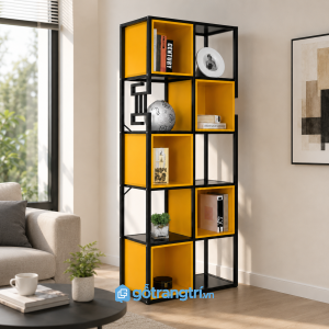 Khung sắt sơn tĩnh điện kết hợp hộc gỗ bền đẹp
