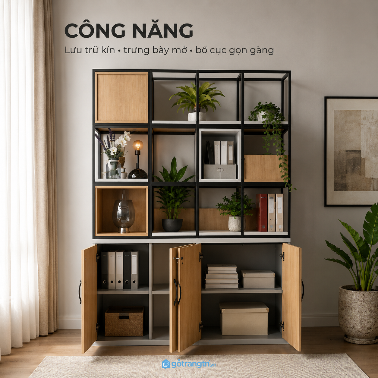 Lưu trữ hồ sơ khoa học kết hợp trưng bày tiện lợi Lưu trữ hồ sơ khoa học kết hợp trưng bày tiện lợi