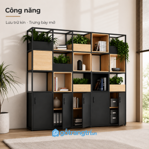 Lưu trữ tài liệu khoa học kết hợp không gian trưng bày