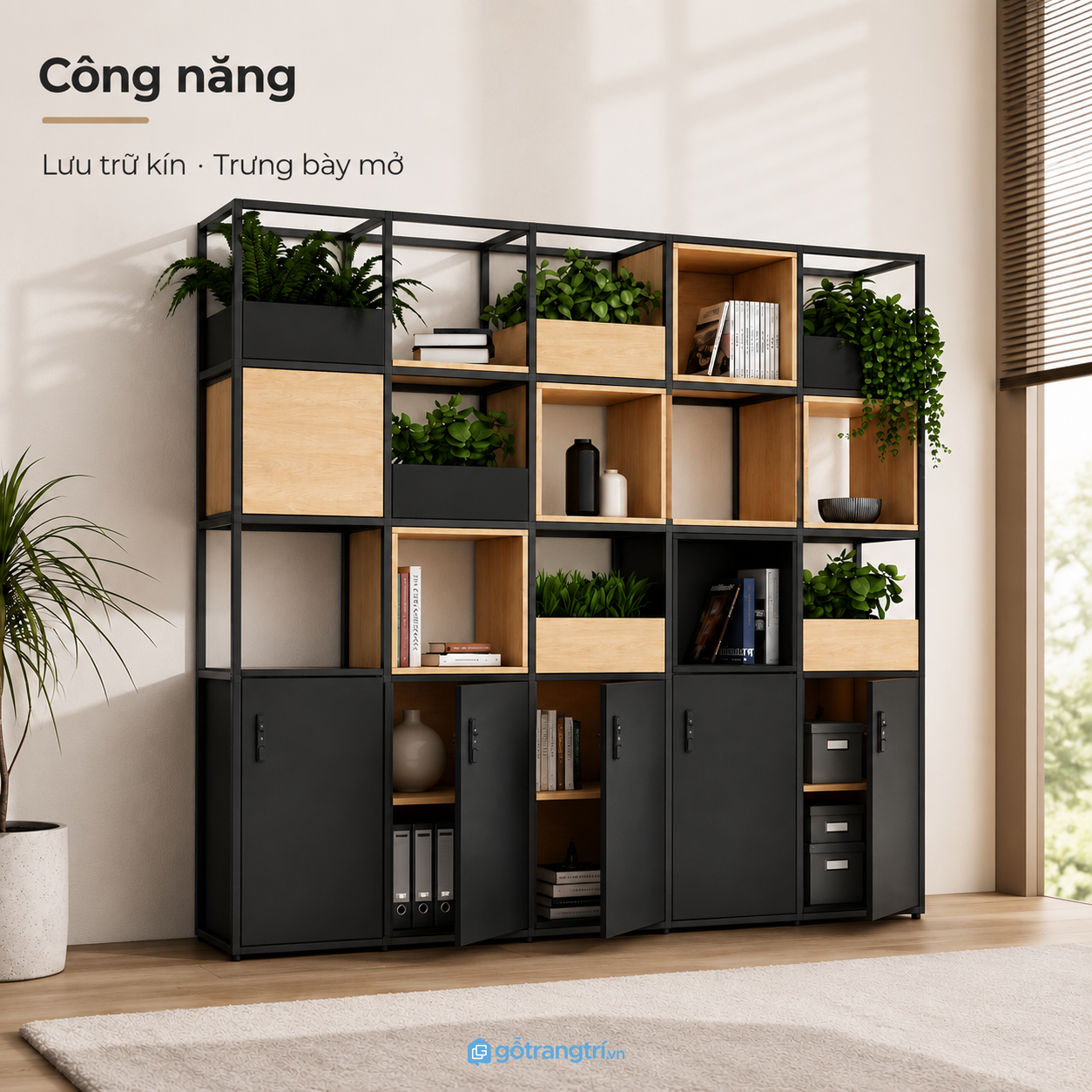 Lưu trữ tài liệu khoa học kết hợp không gian trưng bày Lưu trữ tài liệu khoa học kết hợp không gian trưng bày