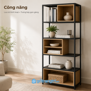 Nhiều ngăn lưu trữ giúp sắp xếp khoa học