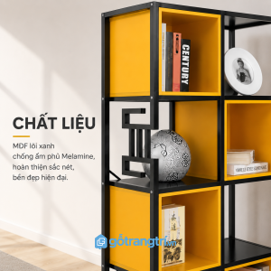 Nhiều ngăn trưng bày giúp sắp xếp khoa học