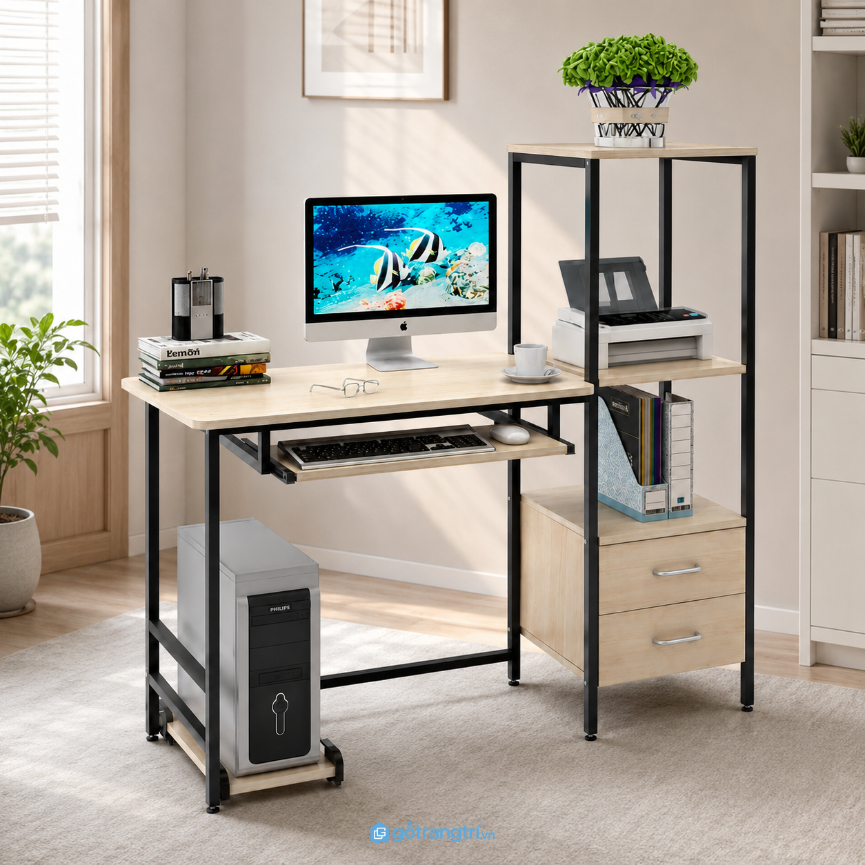Phù hợp học tập, làm việc tại nhà và văn phòng