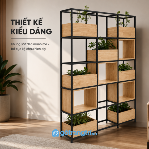 Phù hợp làm vách ngăn phòng khách và văn phòng