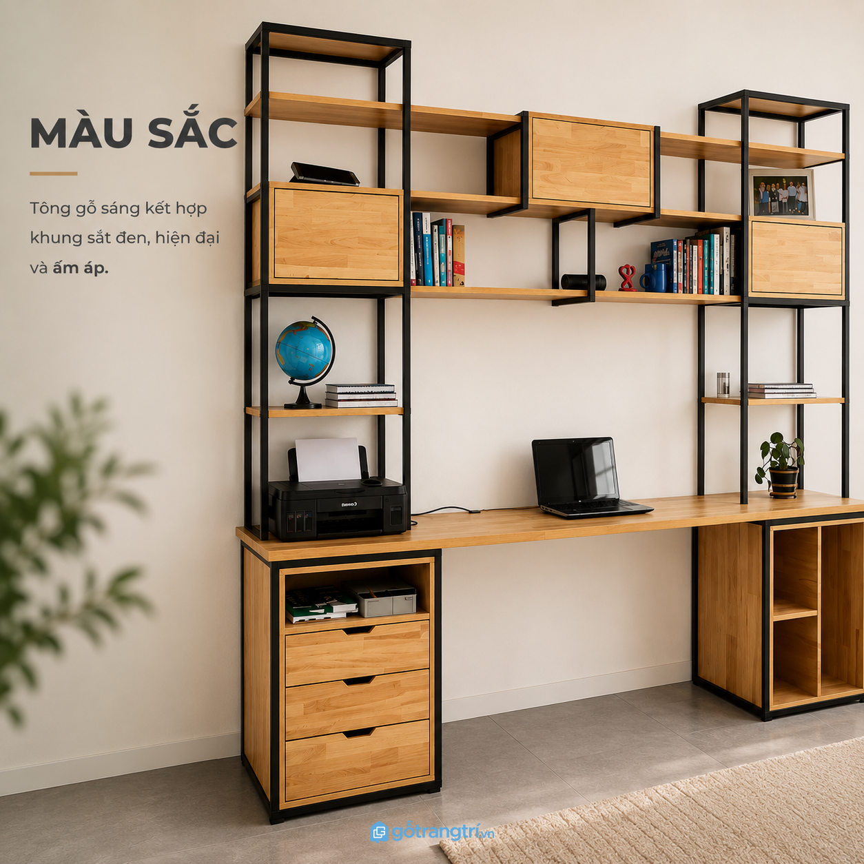 Phù hợp phòng làm việc, phòng học và studio Phù hợp phòng làm việc, phòng học và studio
