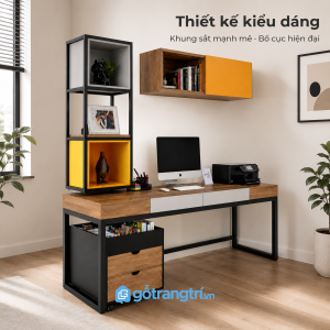 Phù hợp phòng làm việc tại nhà và văn phòng cá nhân