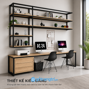 Phù hợp phòng làm việc tại nhà và văn phòng nhỏ