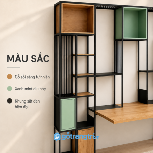 Phù hợp với nhiều không gian làm việc và học tập