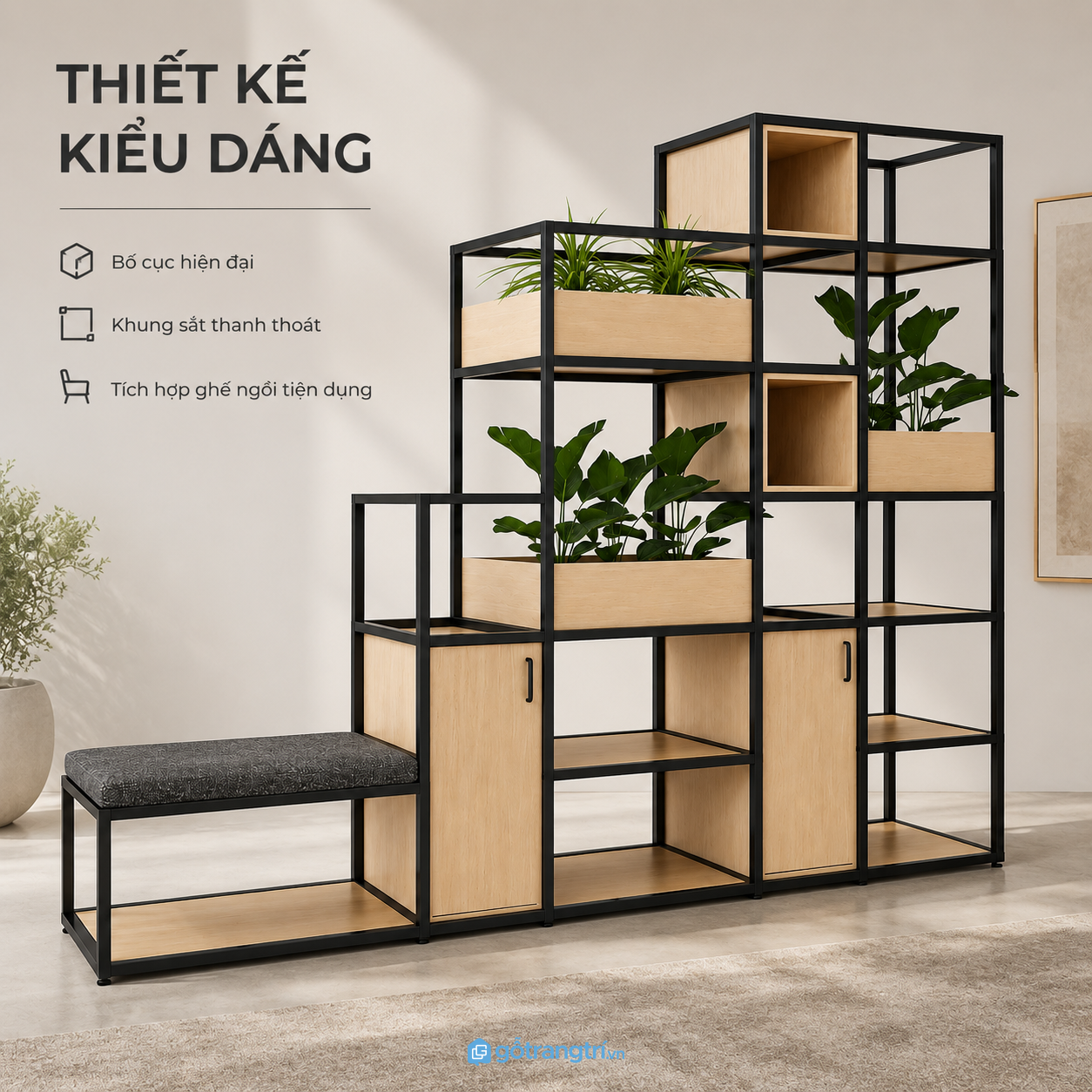 Thiết kế hiện đại kết hợp nhiều công năng Thiết kế hiện đại kết hợp nhiều công năng