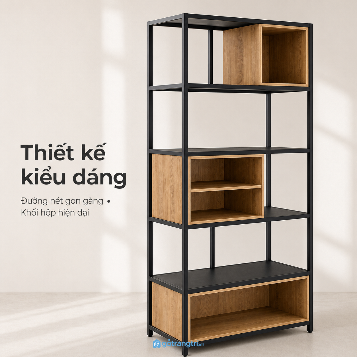 Thiết kế hiện đại mang đậm phong cách Industrial