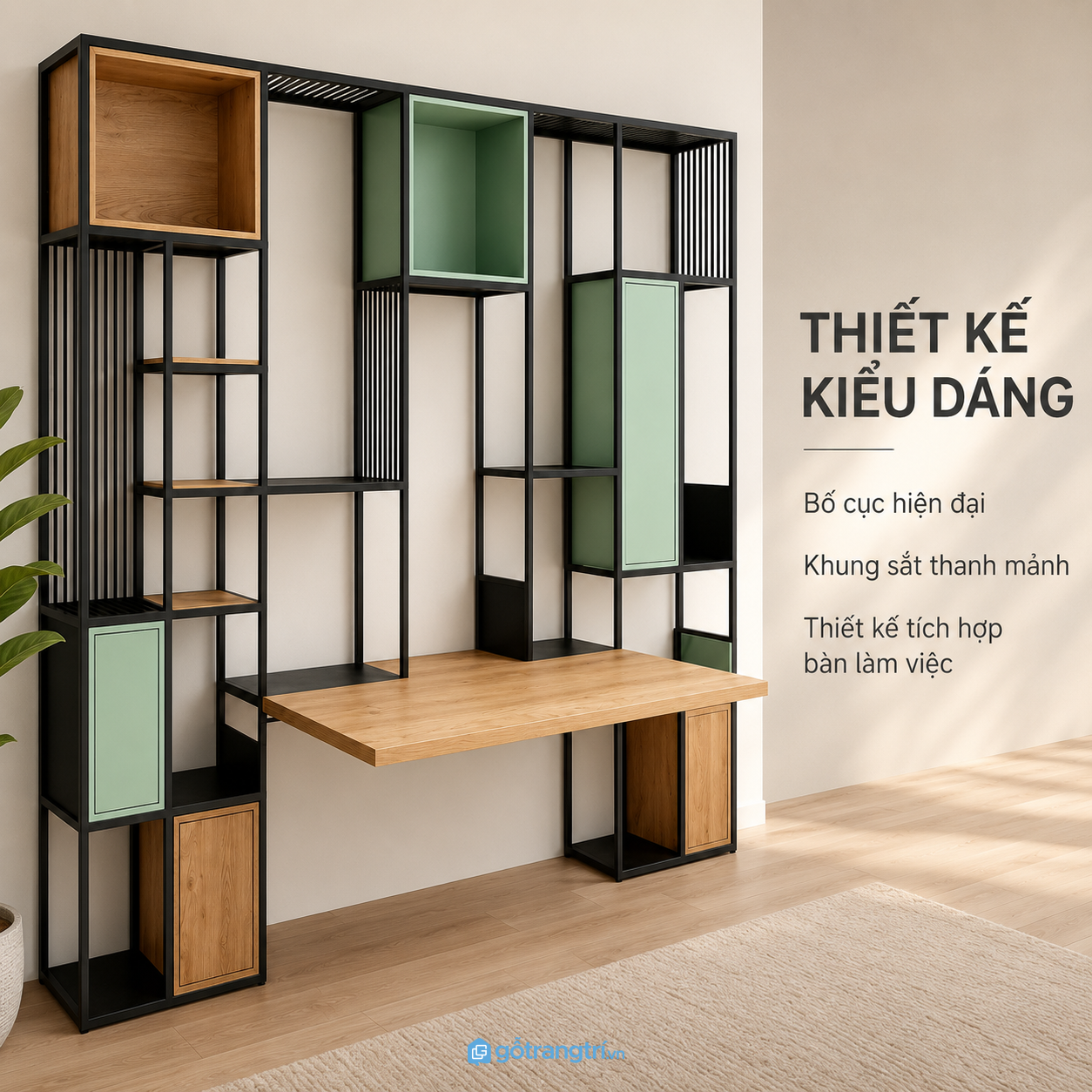 Thiết kế hiện đại mang đậm phong cách industrial Thiết kế hiện đại mang đậm phong cách industrial