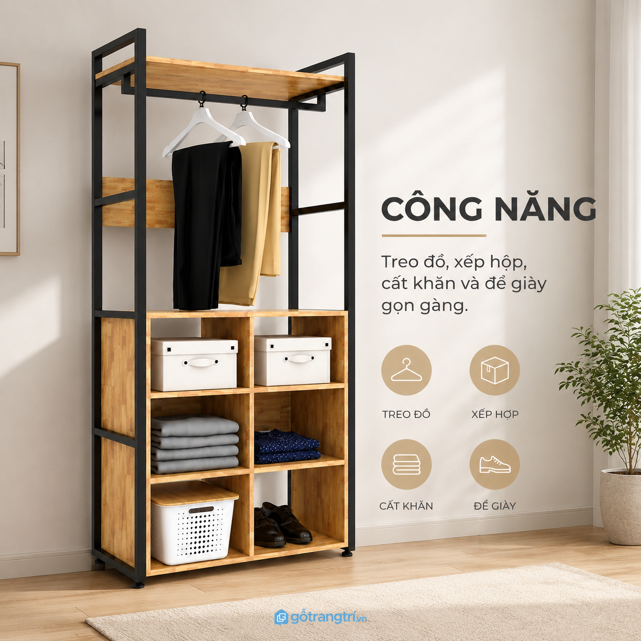 Thiết kế hiện đại mang phong cách Industrial