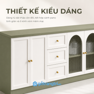 Thiết kế hiện đại phù hợp nhiều phong cách nội thất