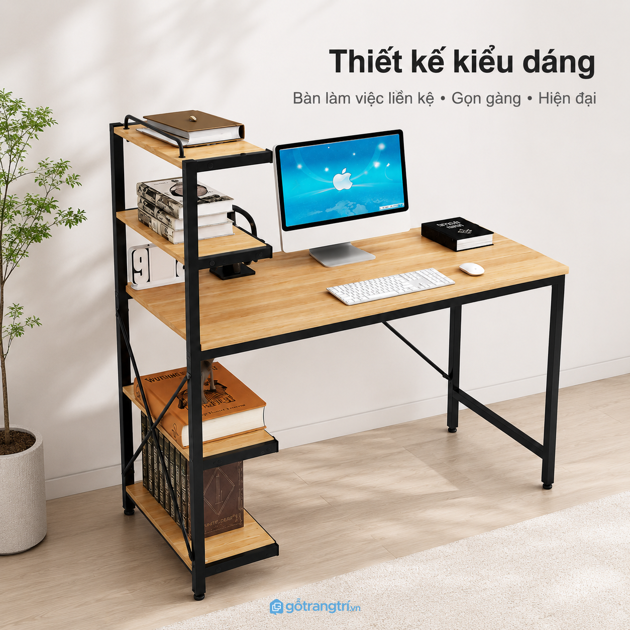 Thiết kế hiện đại phù hợp nhiều phong cách nội thất