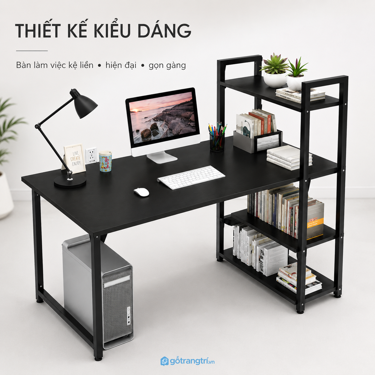 Thiết kế hiện đại phù hợp nhiều phong cách nội thất