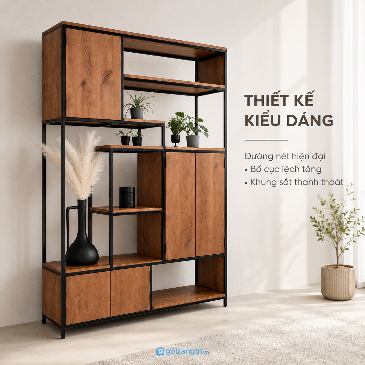 Thiết kế hiện đại tạo điểm nhấn cho không gian