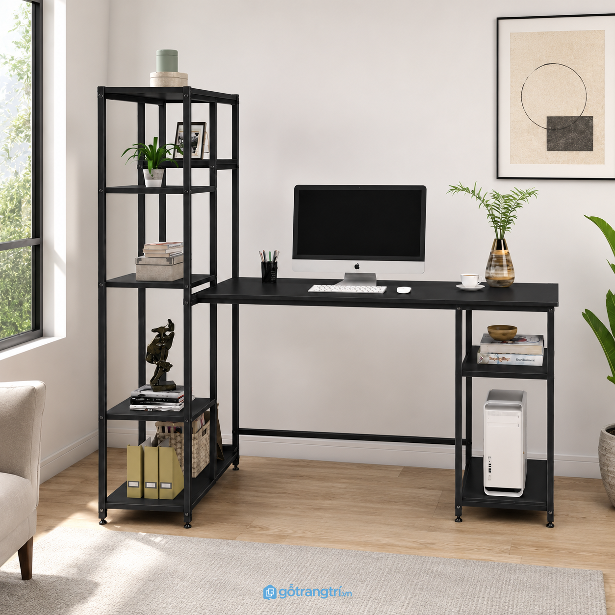 Thiết kế hiện đại tạo góc làm việc chuyên nghiệp
