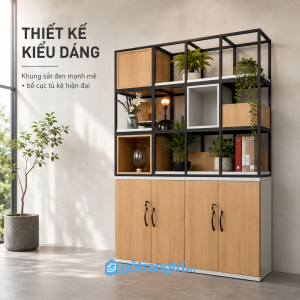 Thiết kế hiện đại tạo không gian làm việc chuyên nghiệp