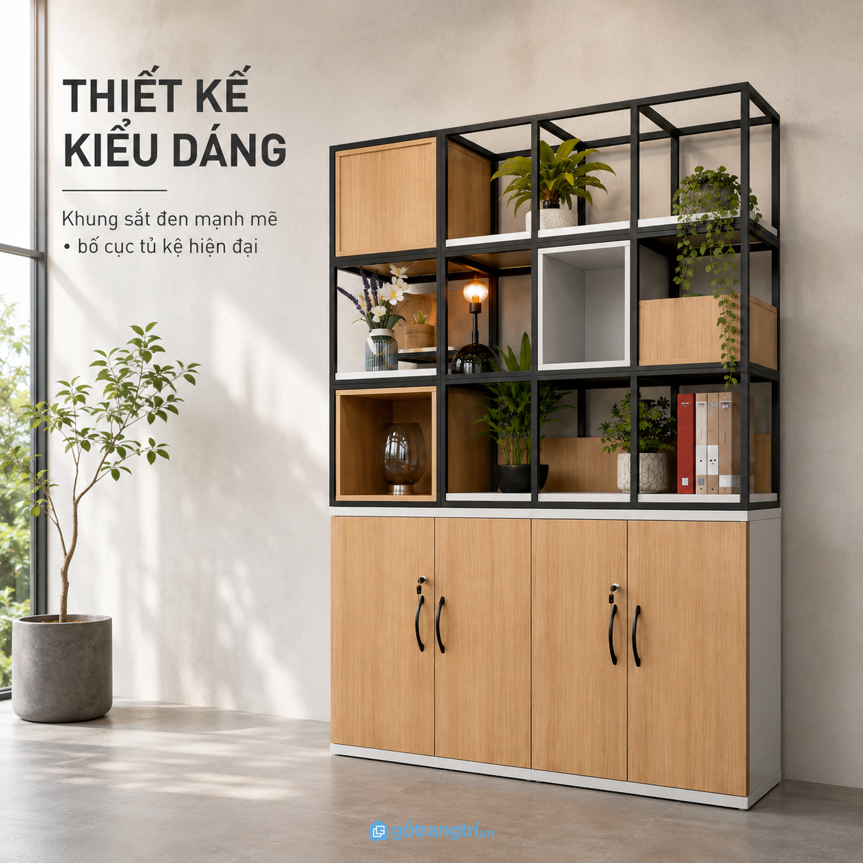 Thiết kế hiện đại tạo không gian làm việc chuyên nghiệp Thiết kế hiện đại tạo không gian làm việc chuyên nghiệp