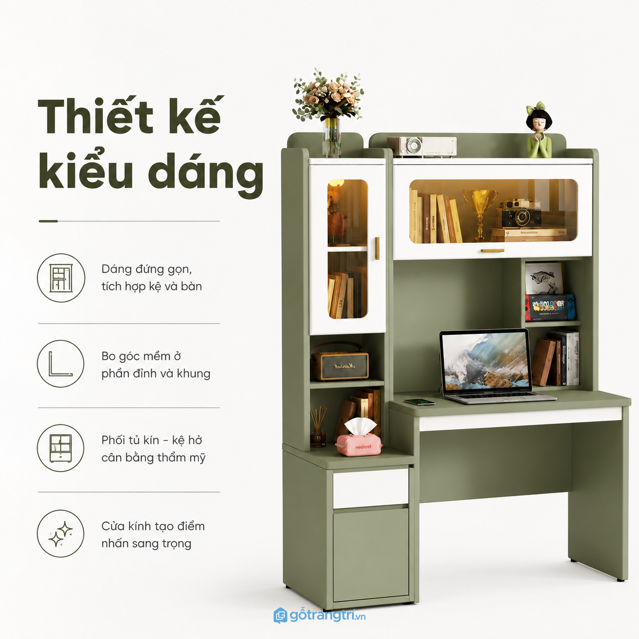 Thiết kế hiện đại, tối ưu cho không gian sống Thiết kế hiện đại, tối ưu cho không gian sống