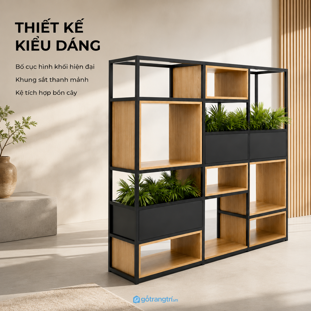 Thiết kế hiện đại với bố cục lưu trữ khoa học Thiết kế hiện đại với bố cục lưu trữ khoa học