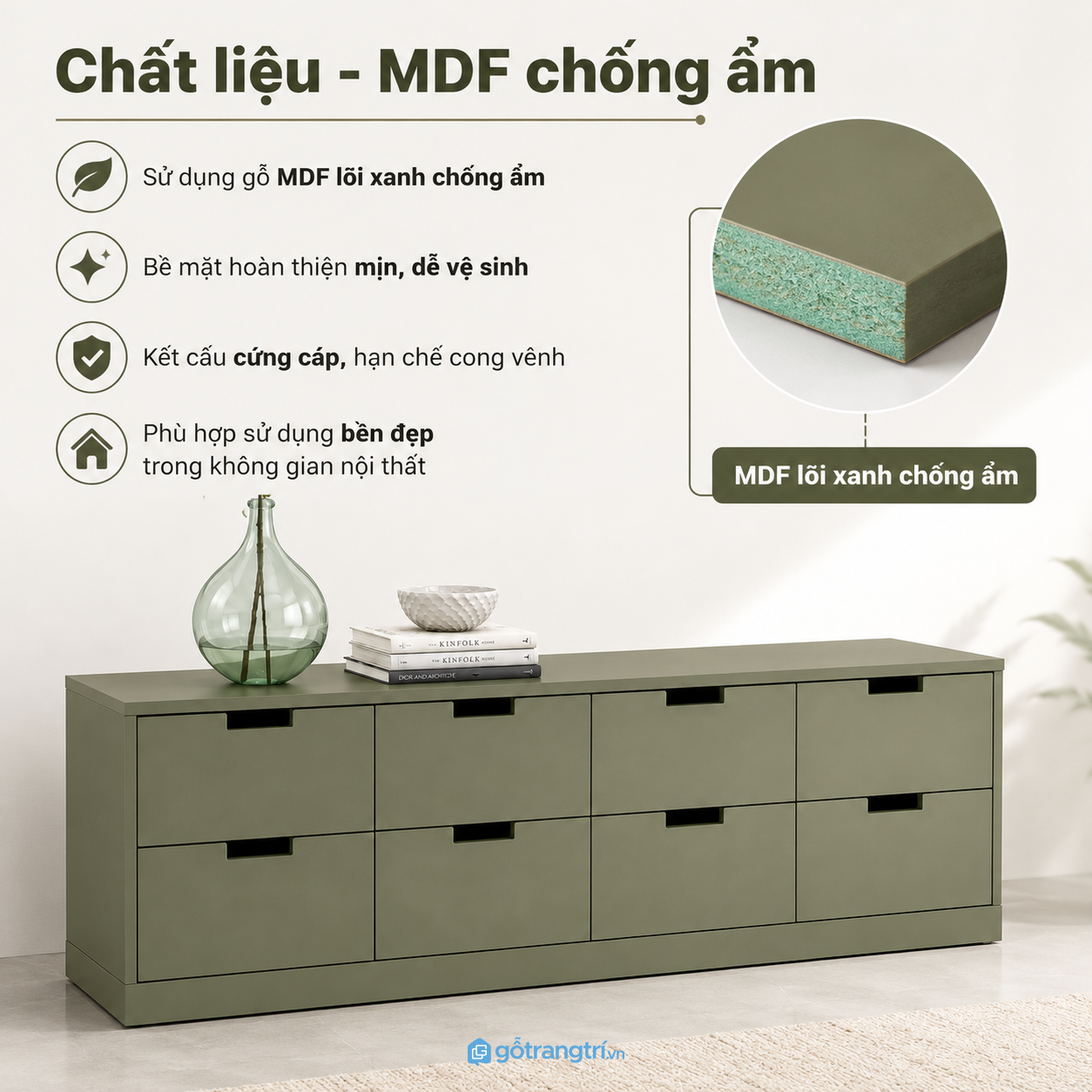 Thiết kế hiện đại với đường nét tối giản