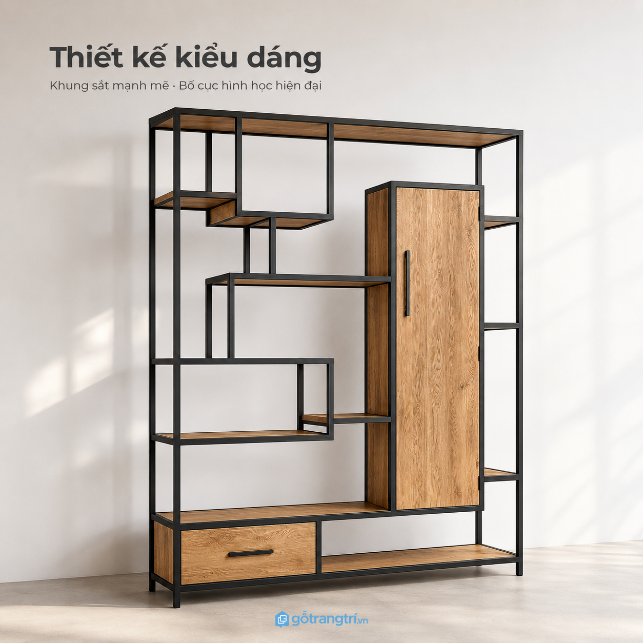 Thiết kế Industrial tạo điểm nhấn cho không gian Thiết kế Industrial tạo điểm nhấn cho không gian