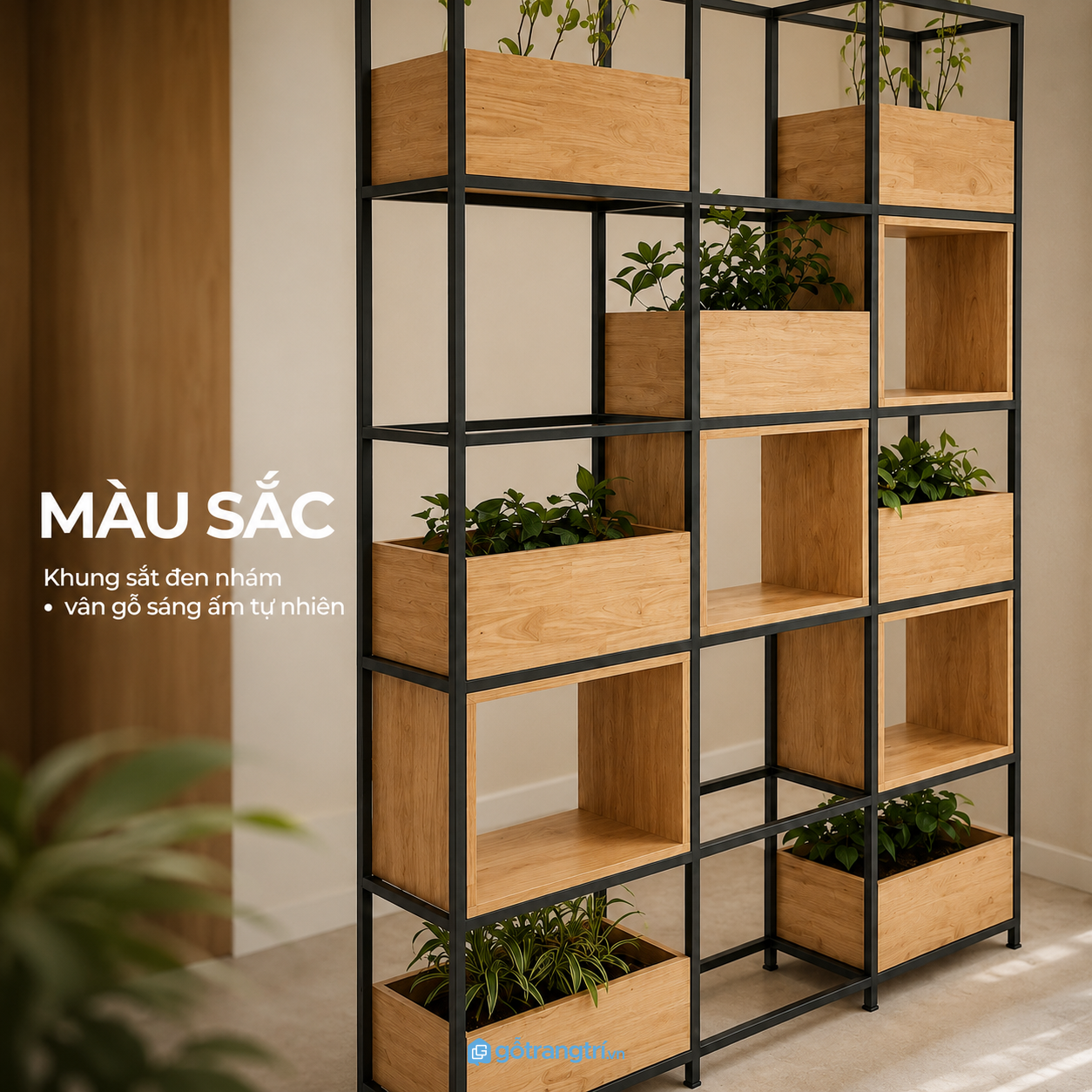 Thiết kế khung mở hiện đại, bố cục nhiều tầng Thiết kế khung mở hiện đại, bố cục nhiều tầng