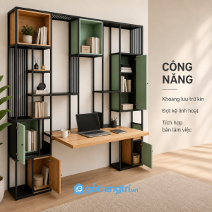 Tích hợp nhiều không gian lưu trữ tiện lợi