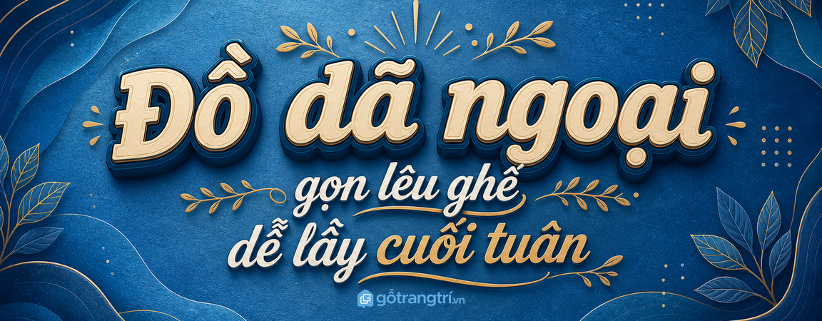 Tủ đồ dã ngoại cho nhà phố nhỏ: gọn lều ghế, dễ lấy mỗi cuối tuần